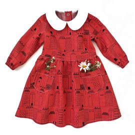 Peter Pan girls dress pattern for toddler, baby newborn
