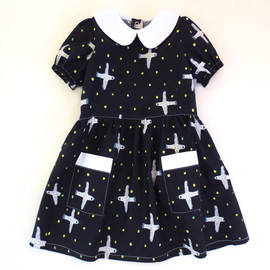 Nadya sewing dress pattern for baby, girls, toddler, infant, newborn.